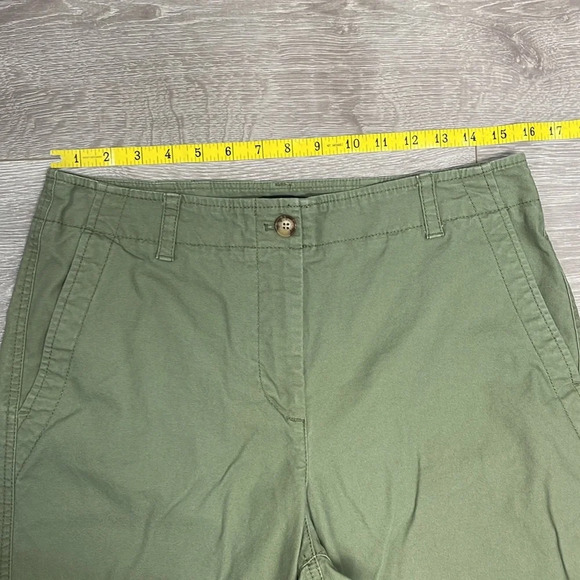 NWOT Talbots Relaxed Pants Olive Green 10 - Picture 8 of 14